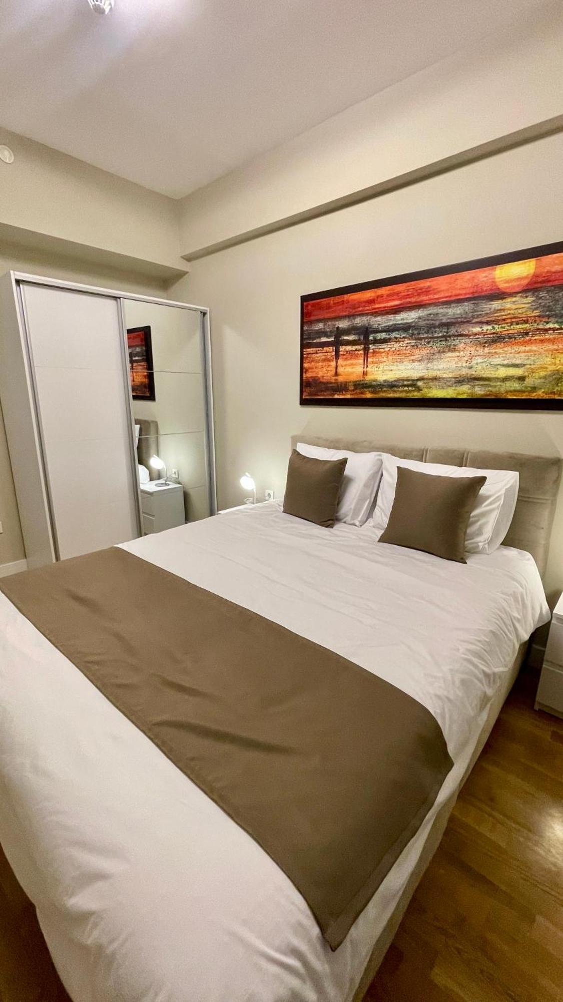 Diamond Of Skopje Luxury Apartment 18Th Floor Luaran gambar