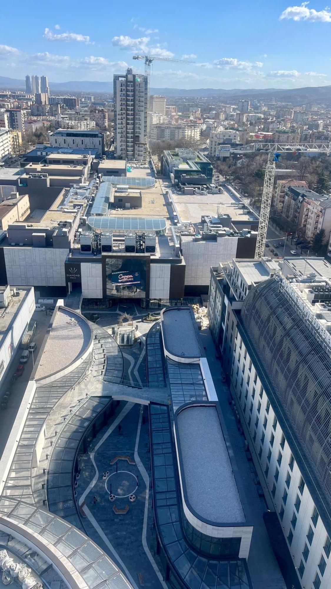 Diamond Of Skopje Luxury Apartment 18Th Floor Luaran gambar