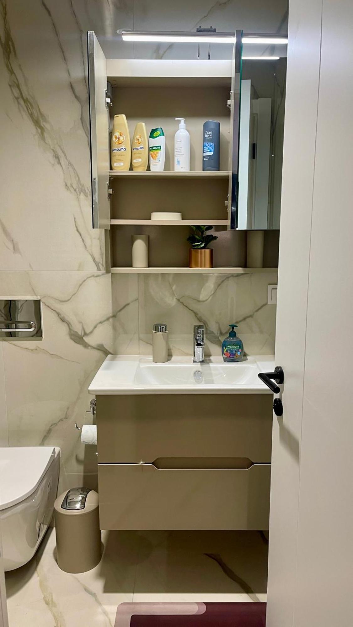 Diamond Of Skopje Luxury Apartment 18Th Floor Luaran gambar