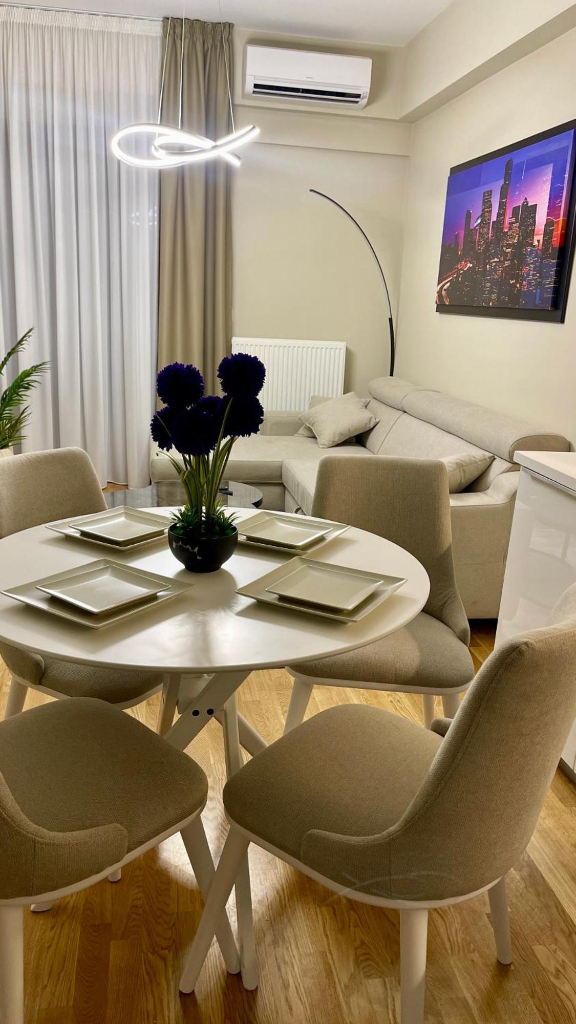 Diamond Of Skopje Luxury Apartment 18Th Floor Luaran gambar